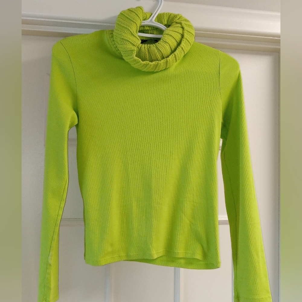 Marc Cain Cotton-Lycra Blend Turtleneck